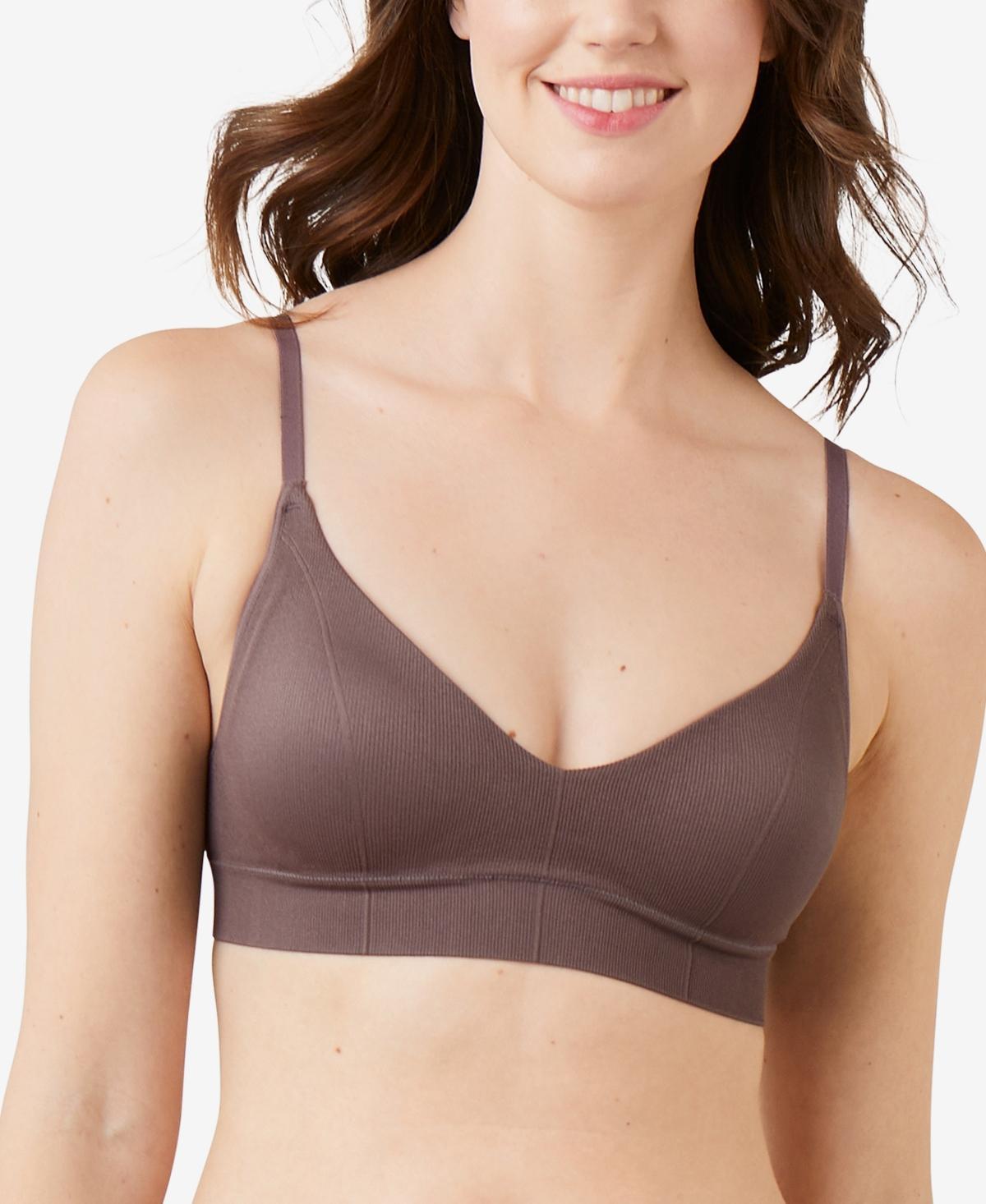 Maidenform M Wireless Stretch Rib Bralette DM2303, Womens Oxford Product Image