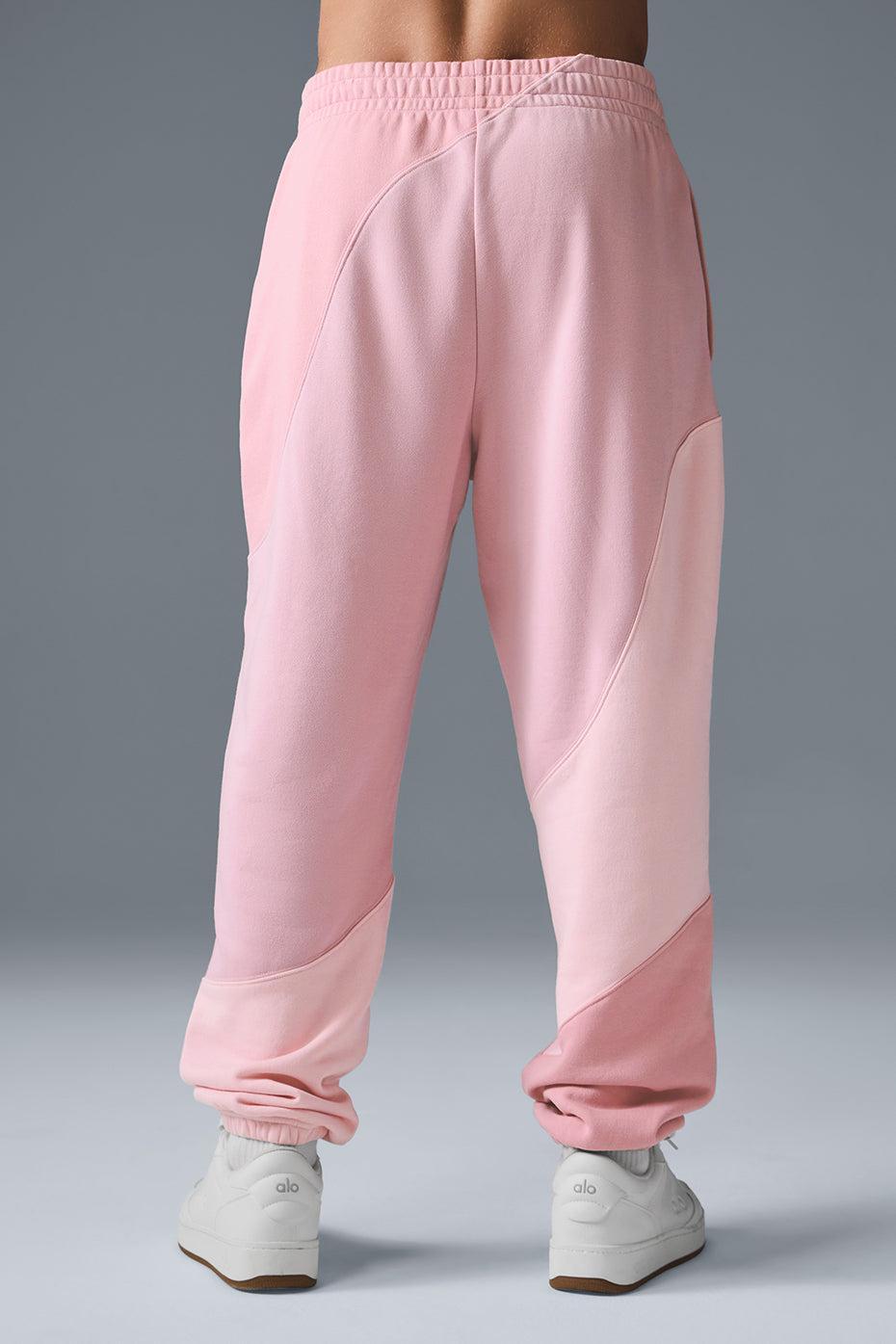 Make Waves Sweatpant - Sunset Pink Tonal Male Product Image