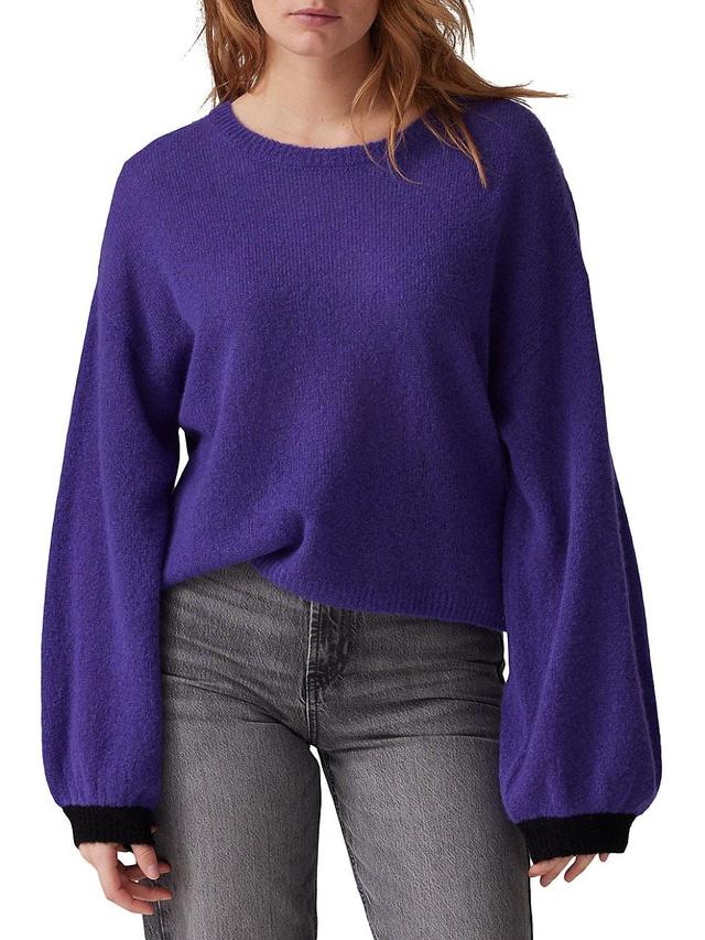 Womens Amara Papua Balloon Cashmere-Silk Sweater Product Image