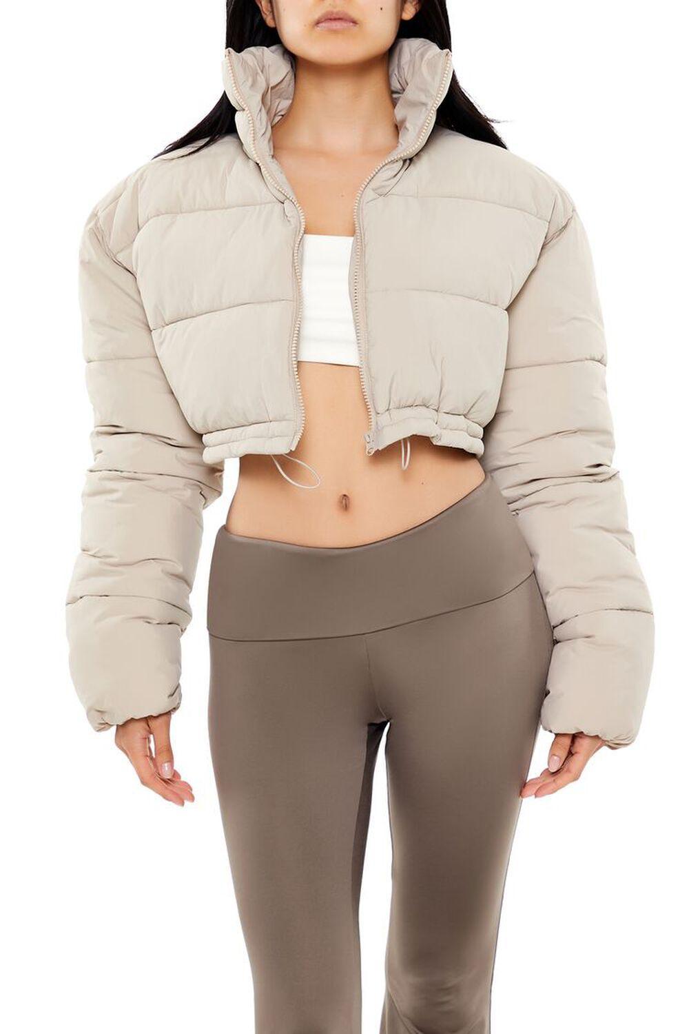 Cropped Puffer Jacket | Forever 21 product image