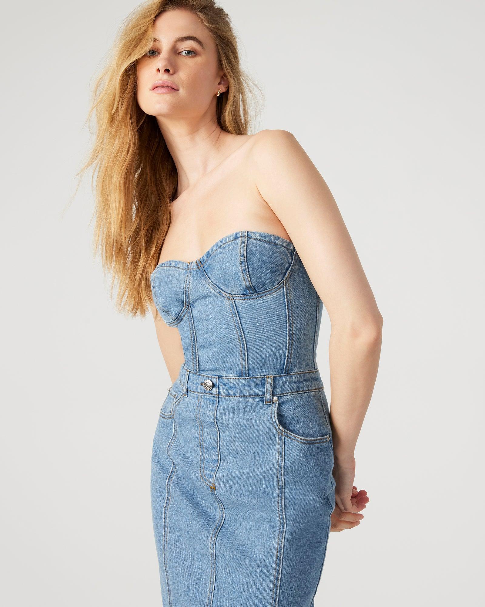 ANYA DENIM DRESS Female Product Image