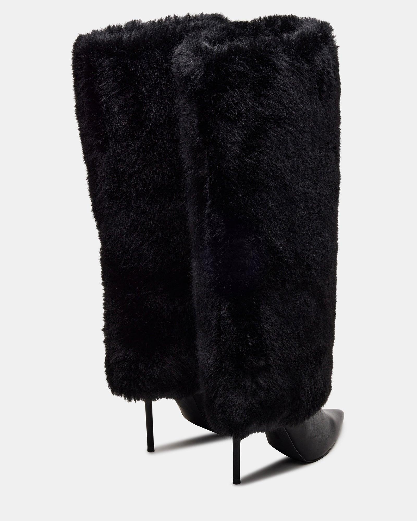 SMITH FAUX FUR BLACK Female Product Image