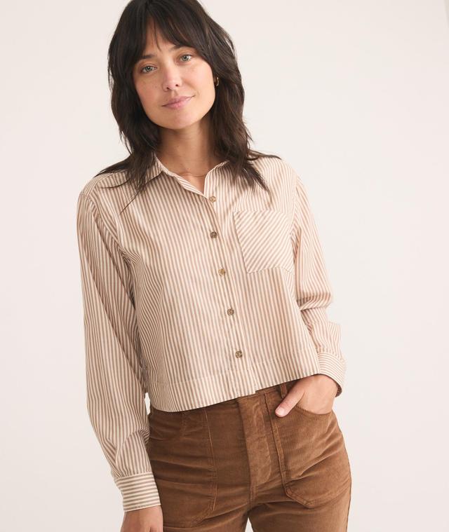 Mila Straight Hem Button Down Product Image