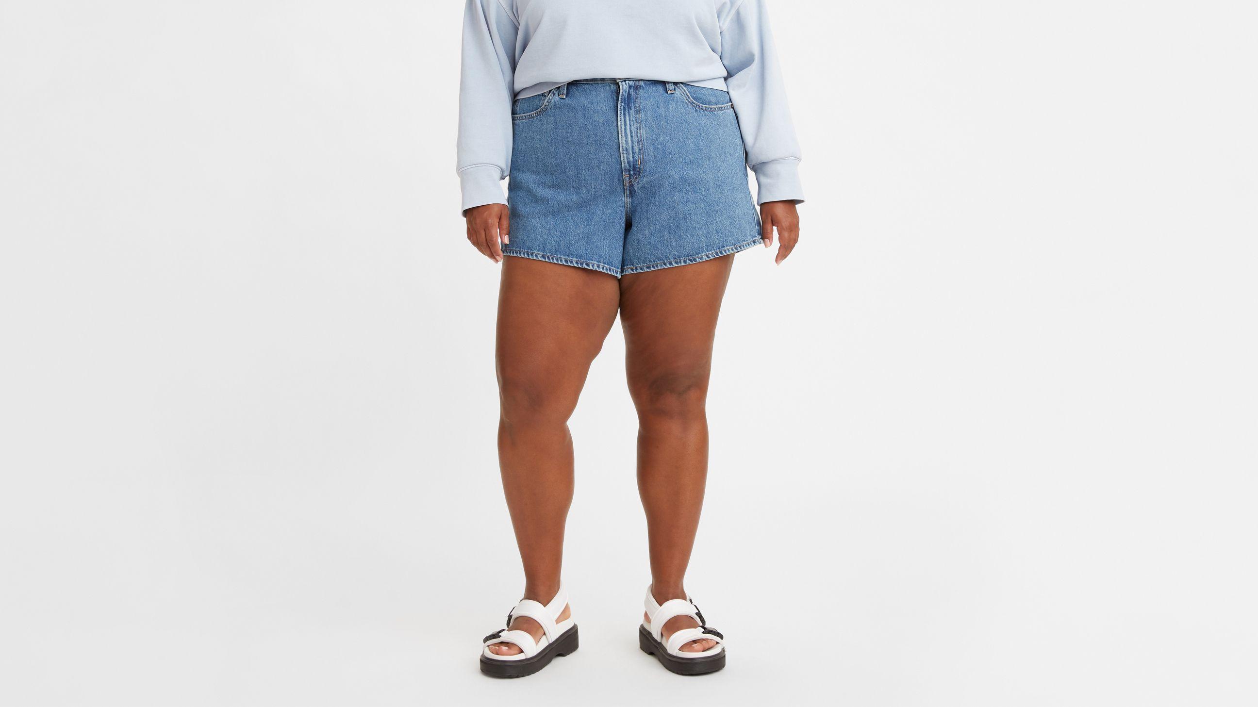 High Waisted Mom Women's Shorts (Plus Size) Product Image