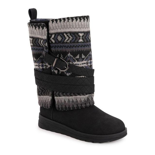 MUK LUKS Nikki Womens Boot Slippers Product Image