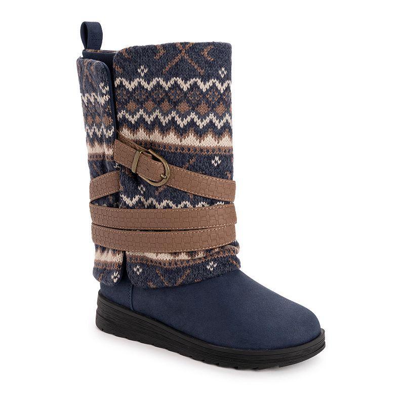 MUK LUKS Nikki Womens Boot Slippers Product Image