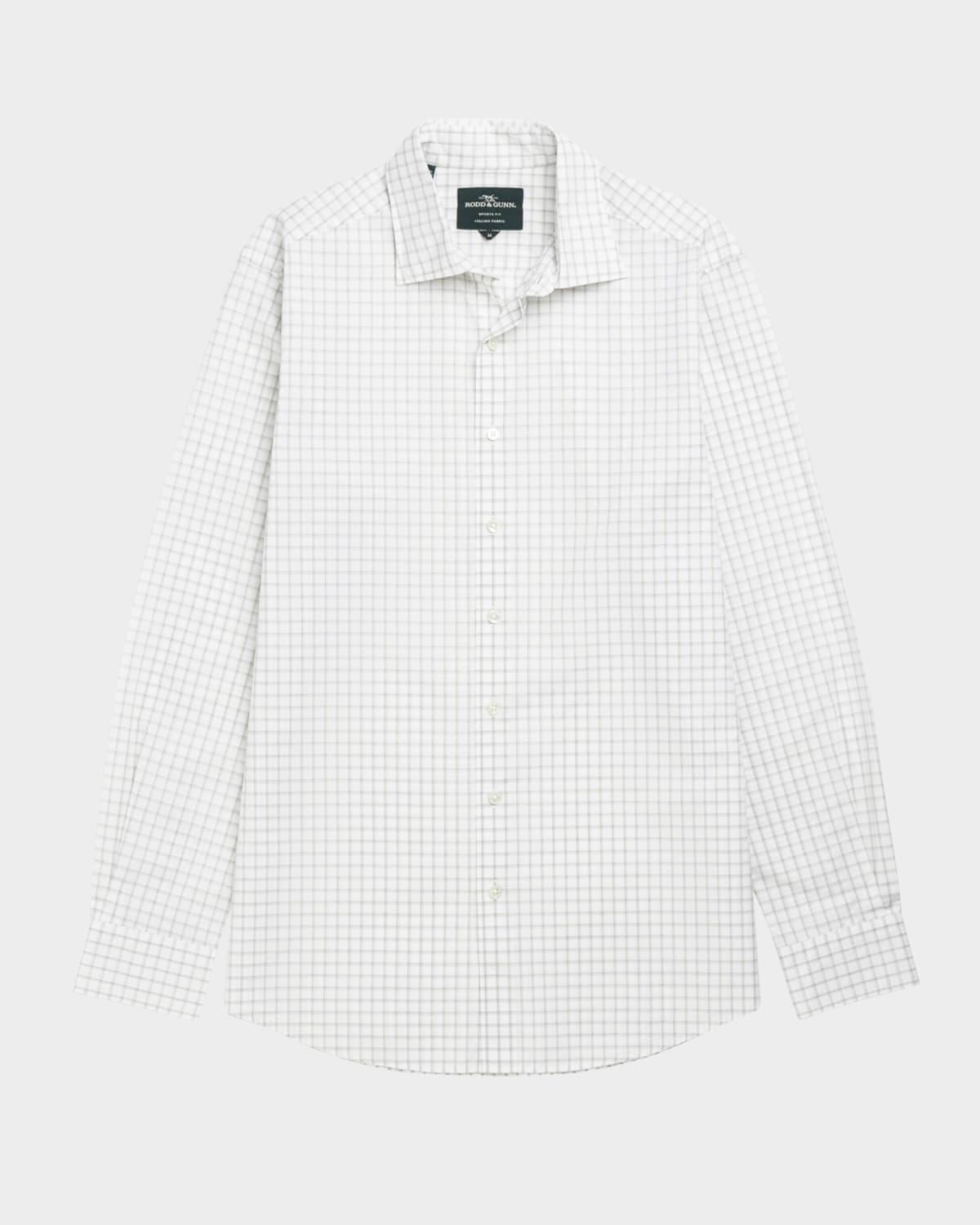 Men's Three Streams Poplin Check Sport Shirt Product Image