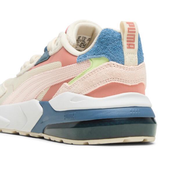 PUMA Vis2k Soft Women's Sneakers in Alpine Snow/Island Pink/Deeva Peach Product Image