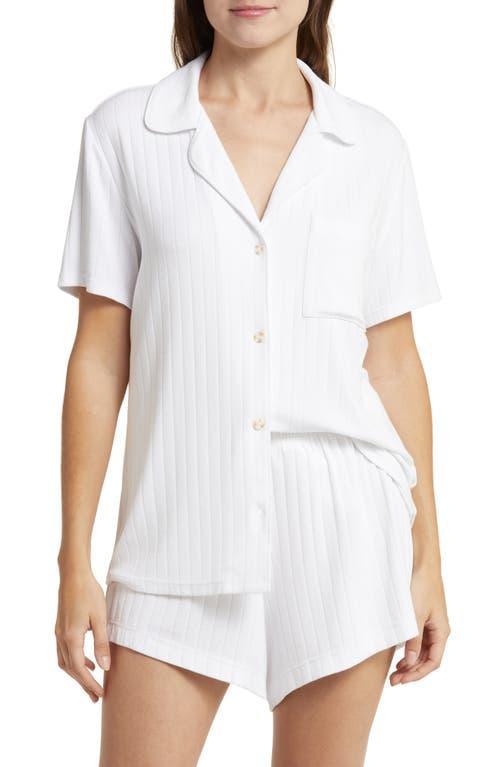 Womens Gisele Rib Relaxed Short PJ Set Product Image