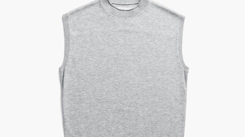 Nickel Grey Heather Women's Atlas Air Sweater Tank Product Image