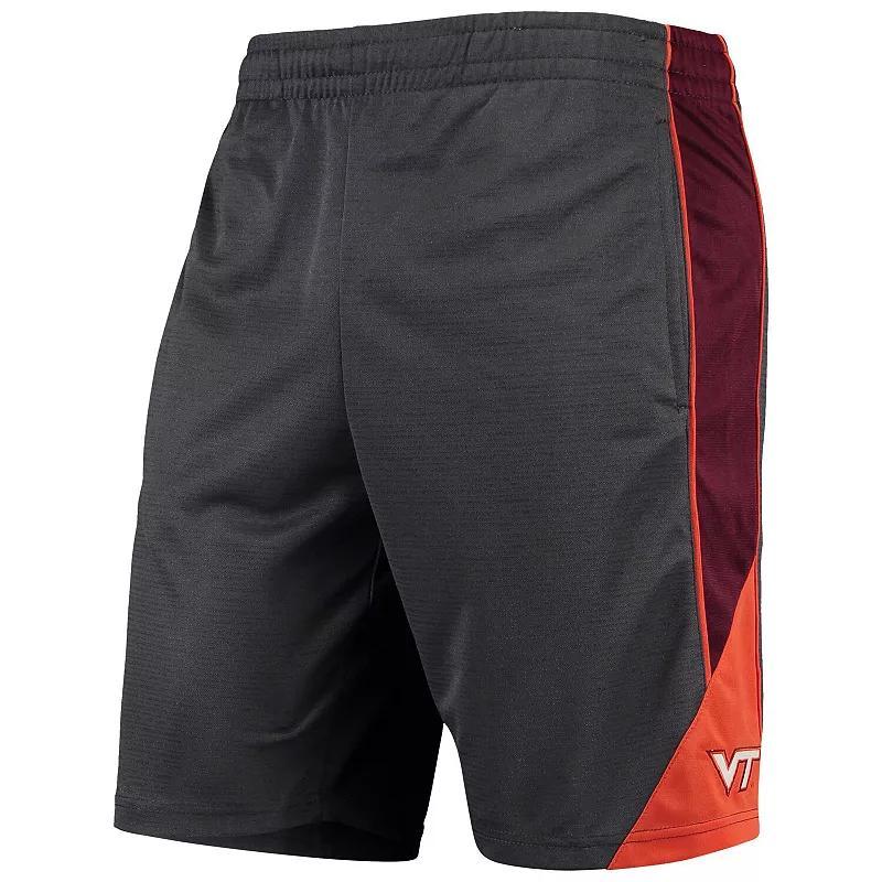 Mens Colosseum Charcoal Virginia Tech Hokies Turnover Team Shorts Product Image