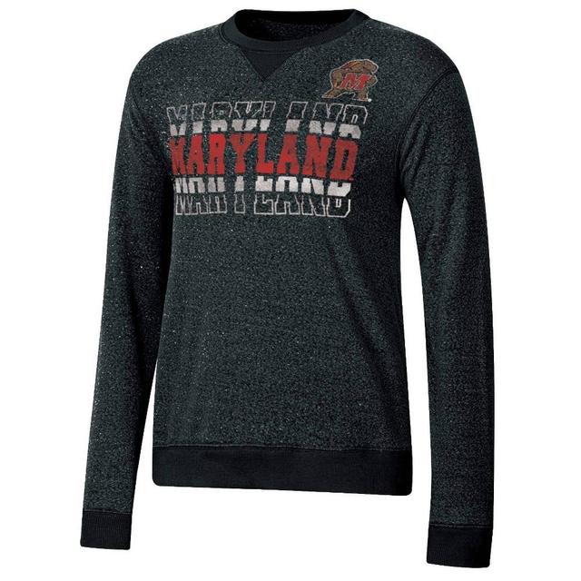 NCAA Maryland Terrapins Womens Crew Neck Fleece Sweatshirt Product Image