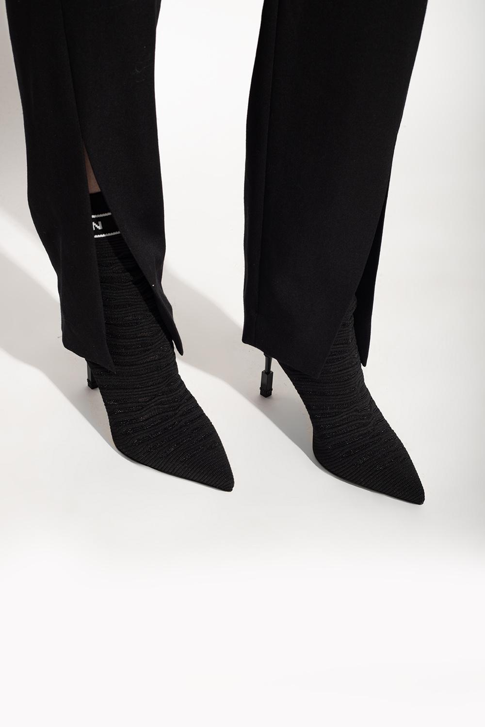 Heeled Ankle Boots In Black product image