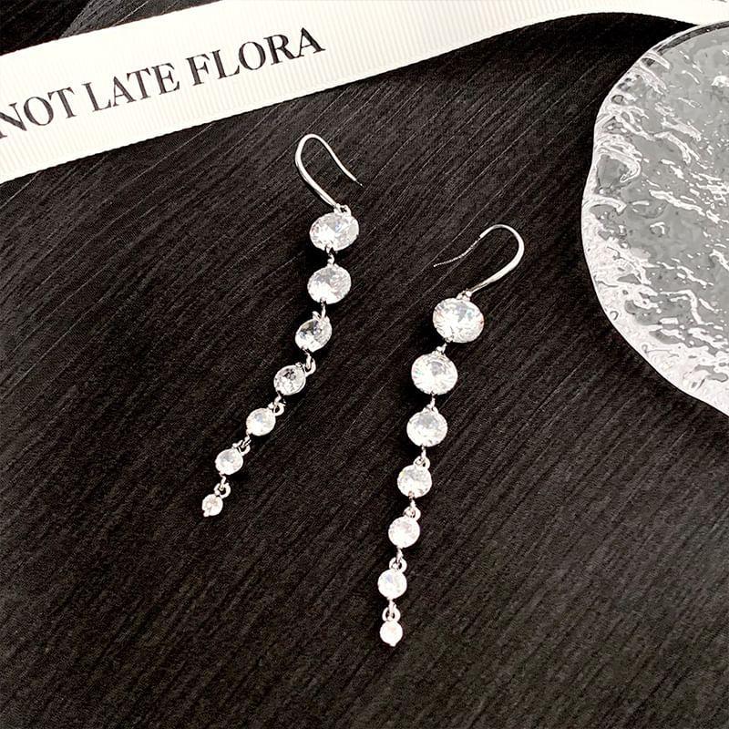 Rhinestone Drop Earring product image