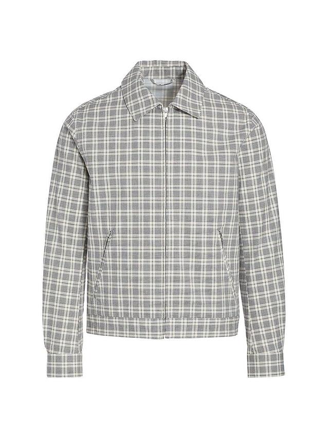 Mens COLLECTION Herringbone Plaid Jacket Product Image