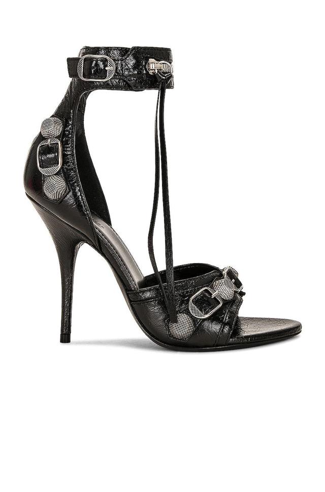 Balenciaga Cagole Sandal in Black Product Image