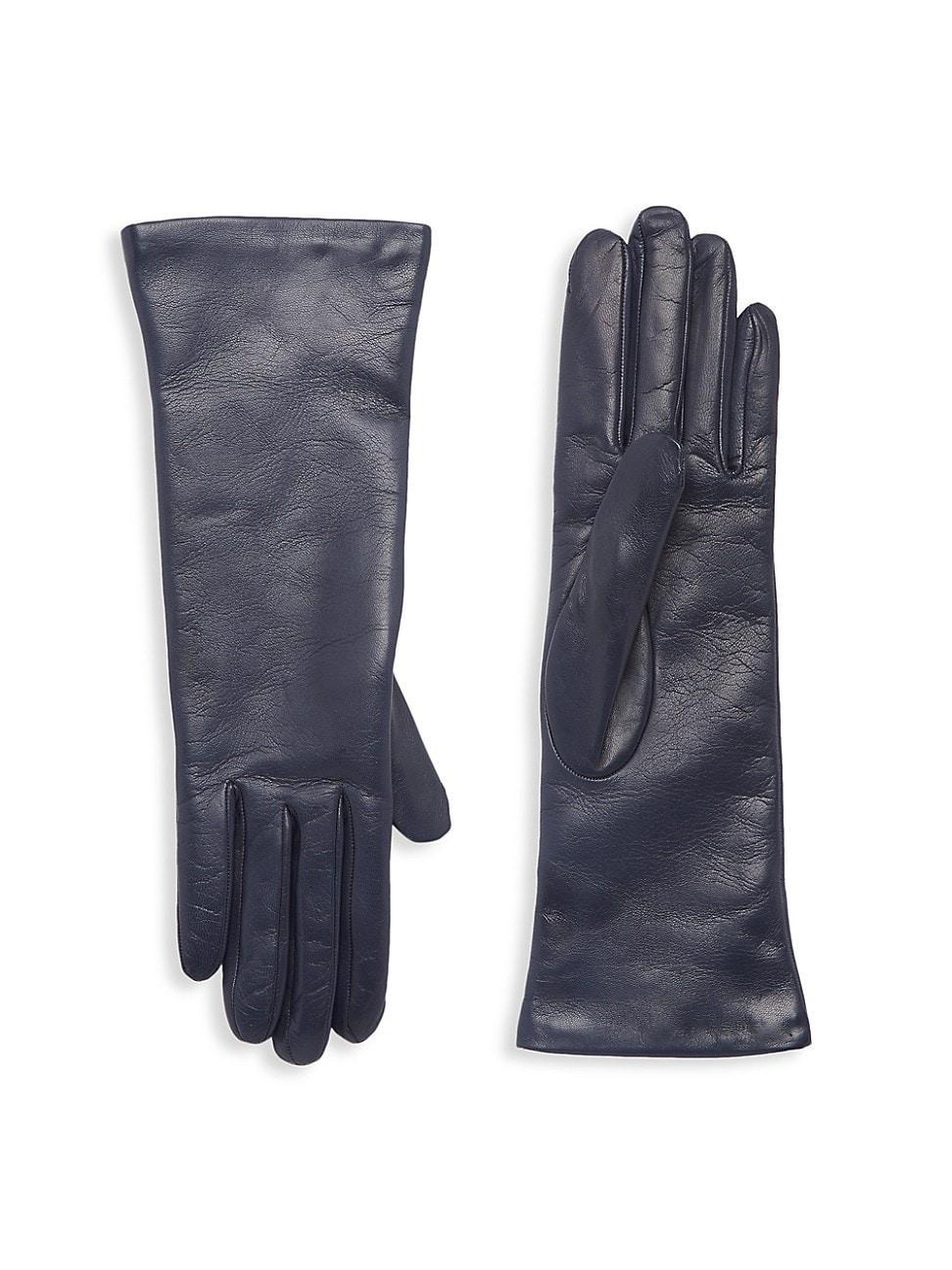 Womens COLLECTION Cashmere-Lined Leather Gloves Product Image