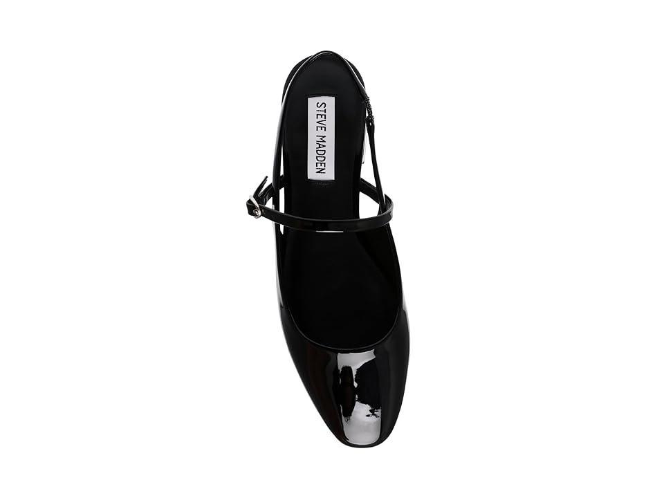 Steve Madden Baskin Patent) Women's Flat Shoes Product Image