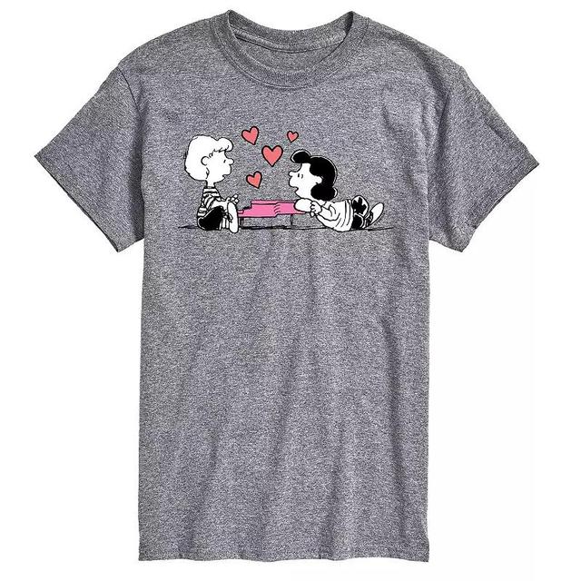 Mens Peanuts Lucy Heart Thoughts Tee Product Image