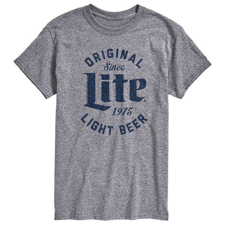 Big & Tall Miller Lite Original Light Beer 1975 Graphic Tee, Mens Product Image