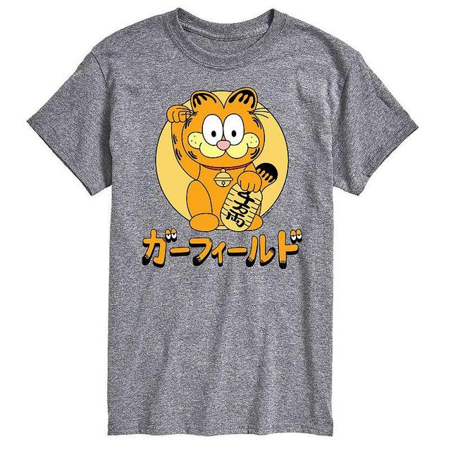 Mens Garfield Lucky Cat Garfield Graphic Tee Product Image