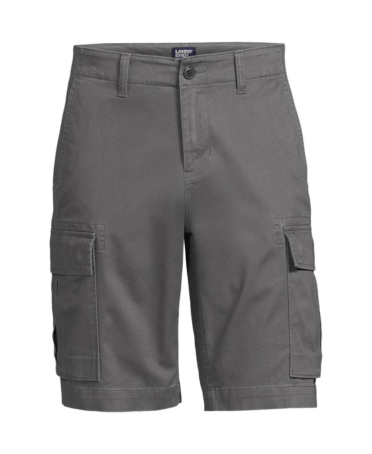 Mens Lands End Comfort First Knockabout Cargo Shorts Radiant Blue Product Image