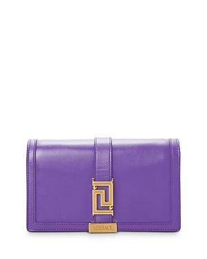 Versace Greca Goddess Leather Clutch Product Image