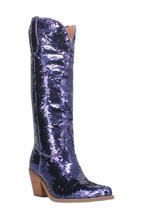 Dingo Dance Hall Queen Sequin Tall Western Boots Product Image