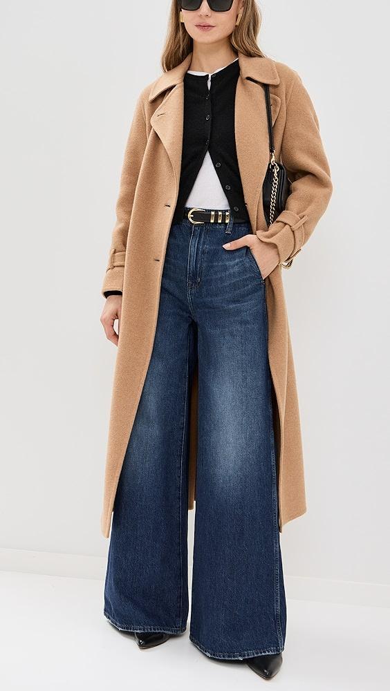 Madewell Dark Wide Sweep Trousers | Shopbop Product Image