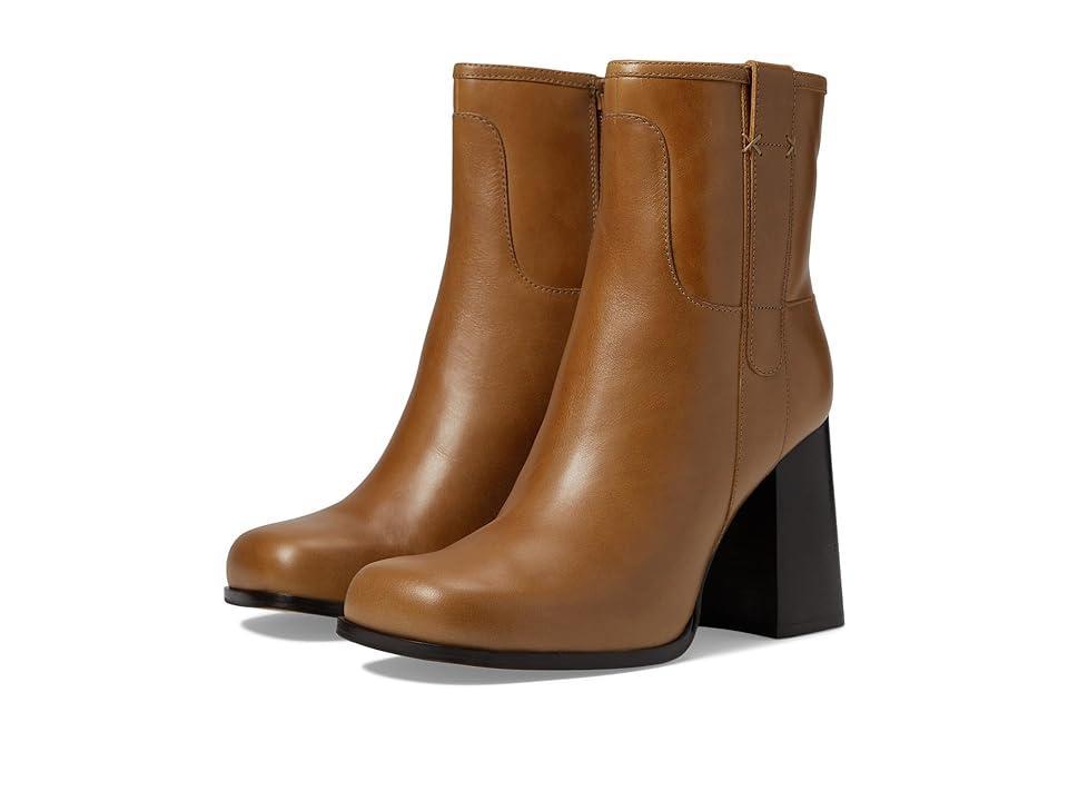 Free People Naomi Ankle Heel Boot (Caramel Cafe) Women's Boots Product Image