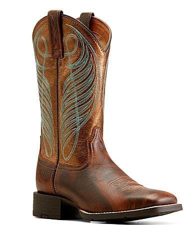 Ariat Women's Round Up Wide Square Toe Western Boots Product Image