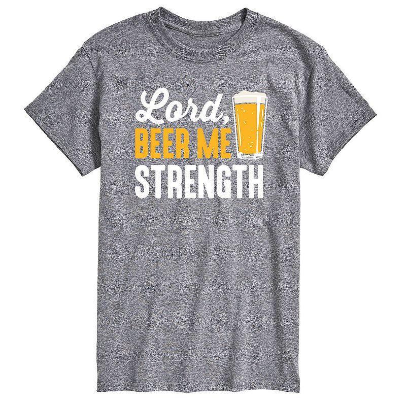 Big & Tall Lord Beer Me Strength Graphic Tee, Mens Product Image