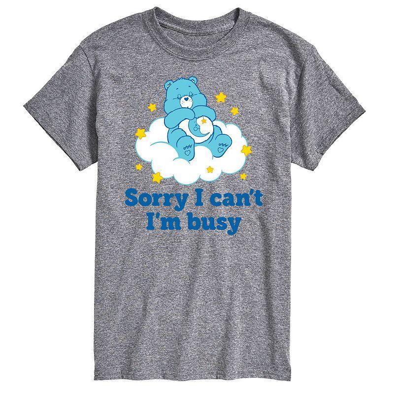 Big & Tall Care Bears Sorry I Cant Graphic Tee, Mens Product Image