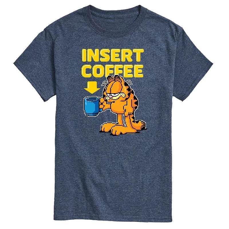 Mens Garfield Coffee Graphic Tee Product Image