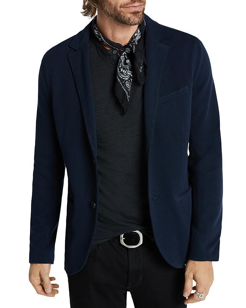 John Varvatos Rexford Cotton Knit Regular Fit Blazer Product Image