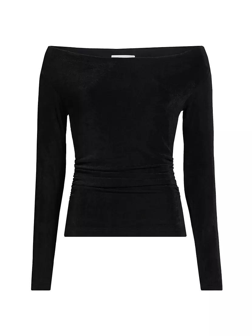 Luna Off-The-Shoulder Long-Sleeve Top product image