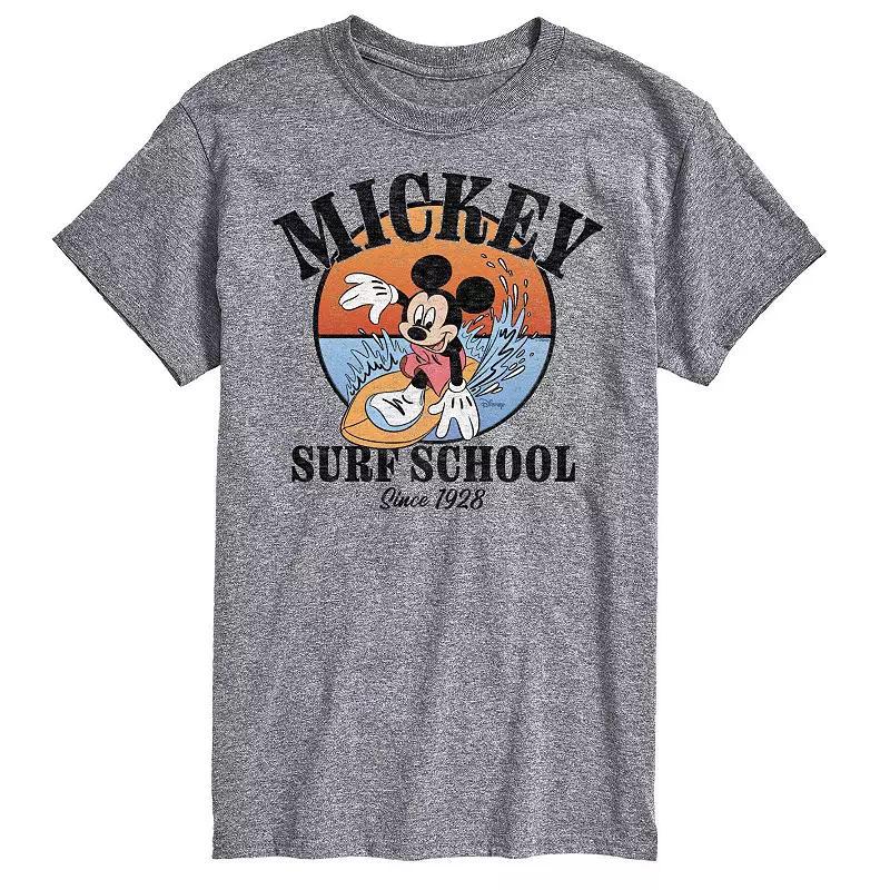 Disneys Mickey Mouse Mens Surf School Graphic Tee Product Image