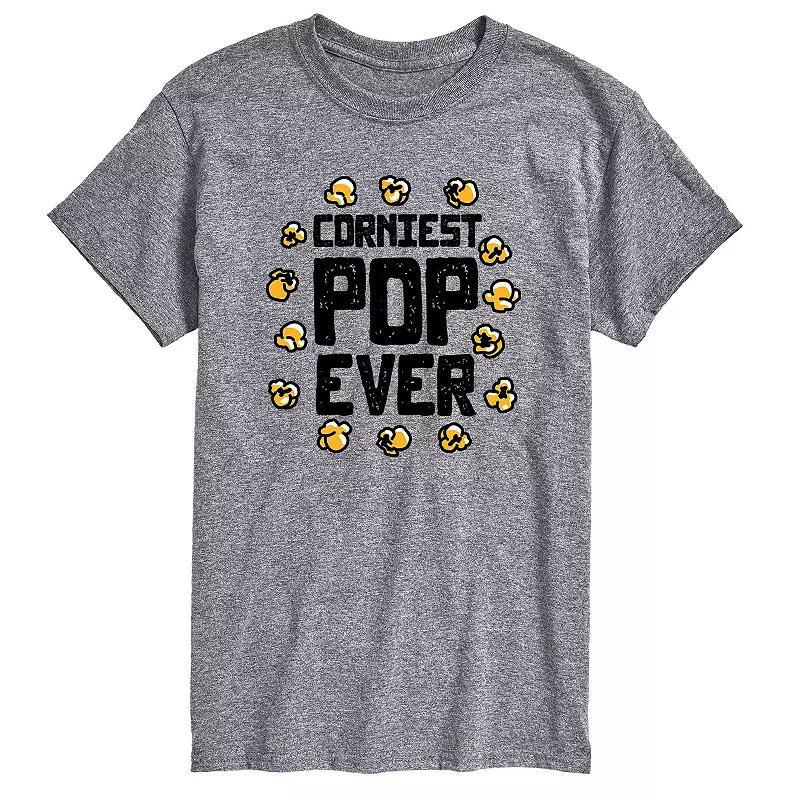 Mens Corniest Pop Ever Popcorn Graphic Tee Product Image