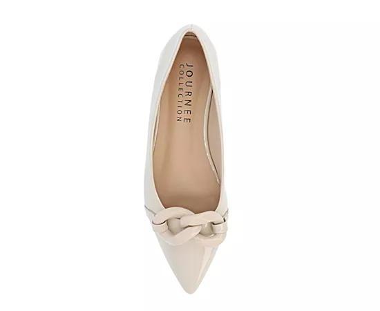 Journee Collection Womens Clareene Flat Product Image