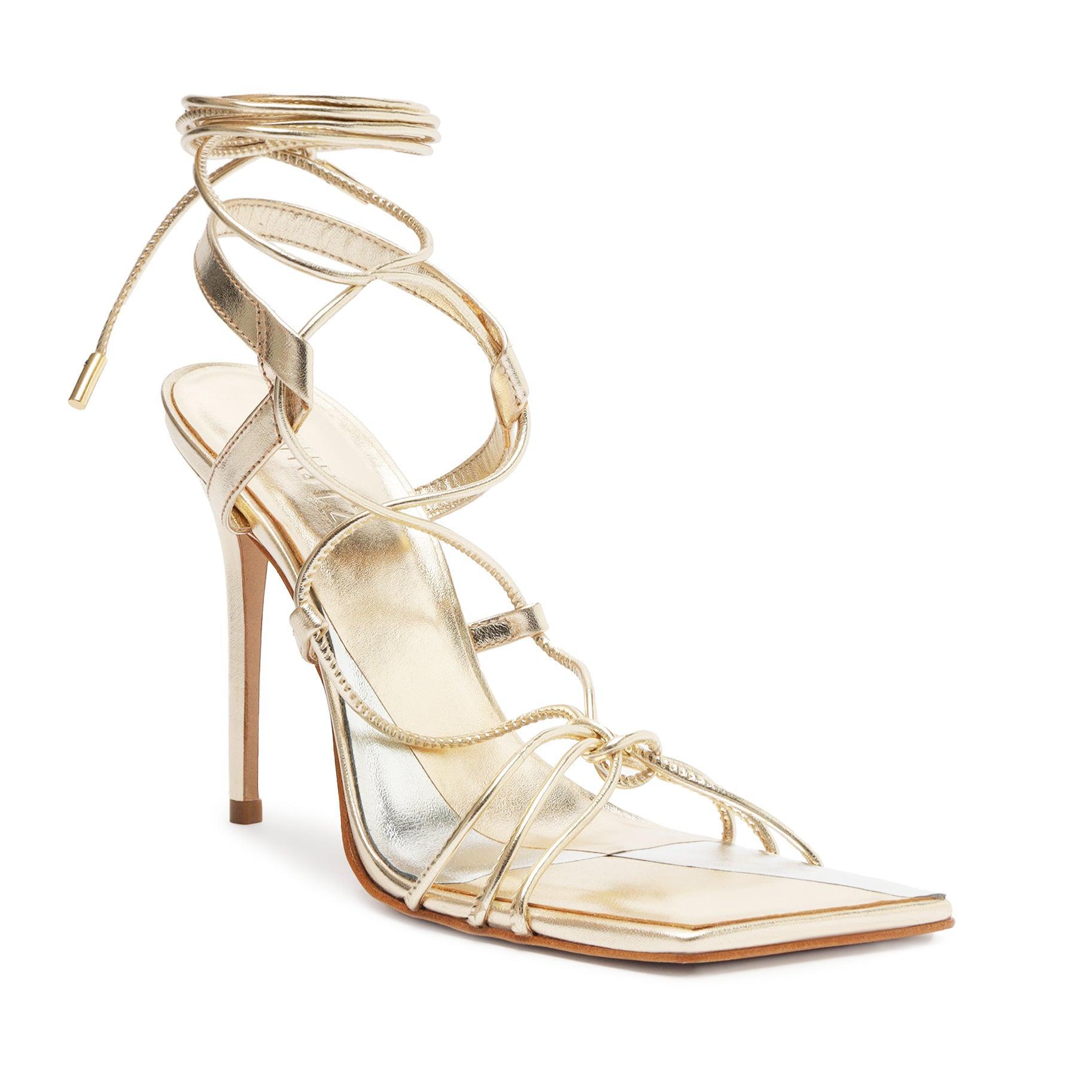 Sabie Metallic Leather Sandal Female Product Image