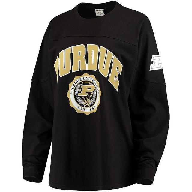 Womens Black Purdue Boilermakers Edith Long Sleeve T-shirt Product Image