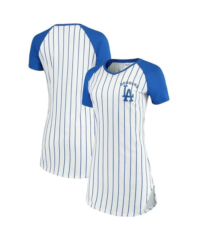 Womens Concepts Sport Los Angeles Dodgers Vigor Pinstripe Nightshirt Product Image