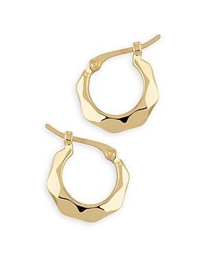 Bloomingdales Multi Edge Polished Hoop Earrings in 14K Yellow Gold - 100% Exclusive Product Image