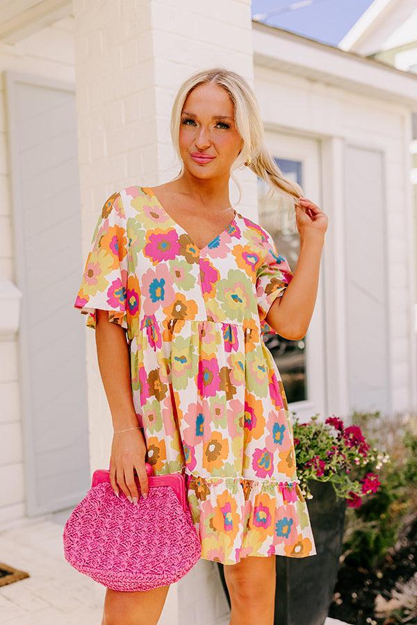 Oh Happy Days Floral Mini Dress Product Image