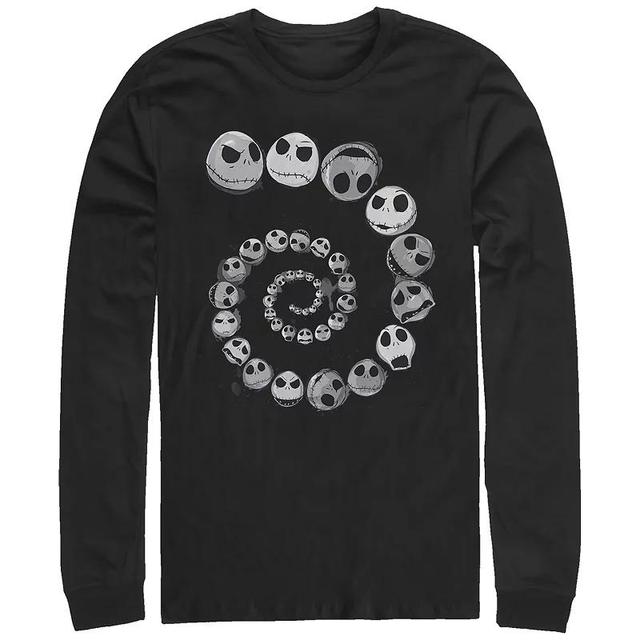 Disneys The Nightmare Before Christmas Jack Emotions Spiral Mens Graphic Tee Product Image