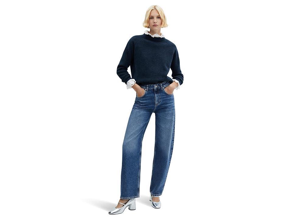 MANGO Alba Jeans (Dark Denim) Women's Jeans Product Image