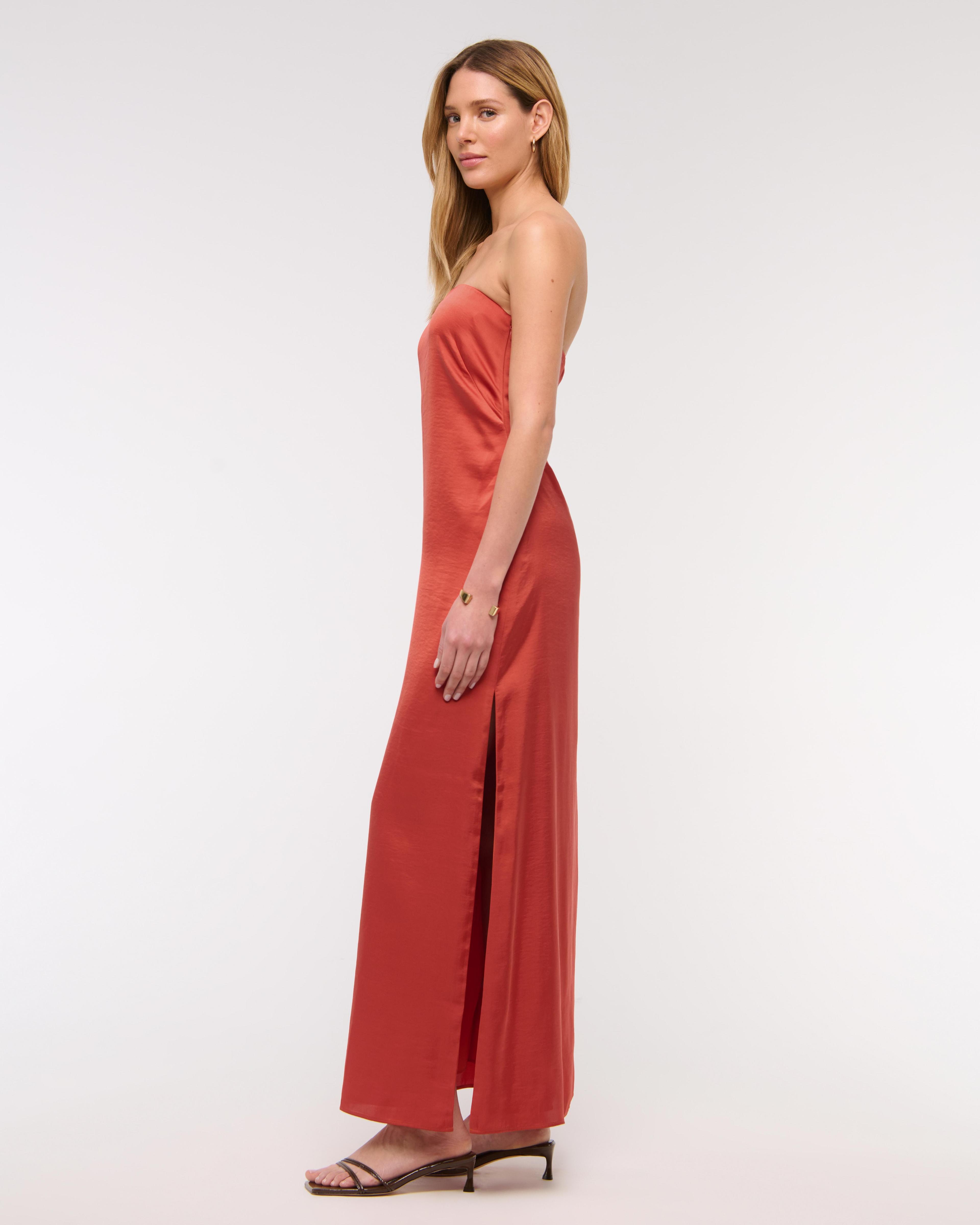 Strapless Slip Maxi Dress Product Image