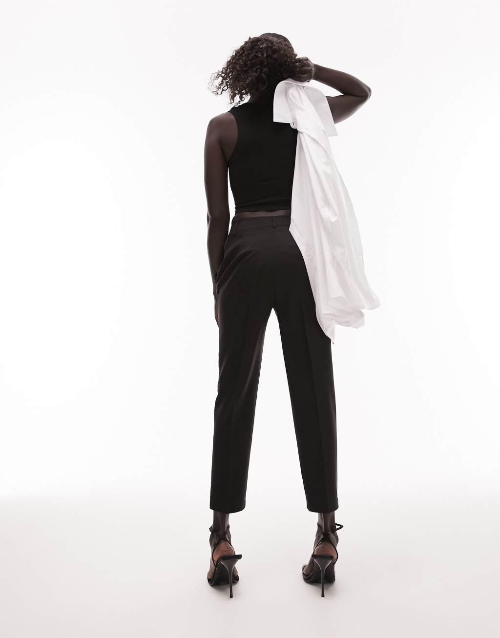 Topshop Petite tailoring Slim Cigarette Pants Product Image