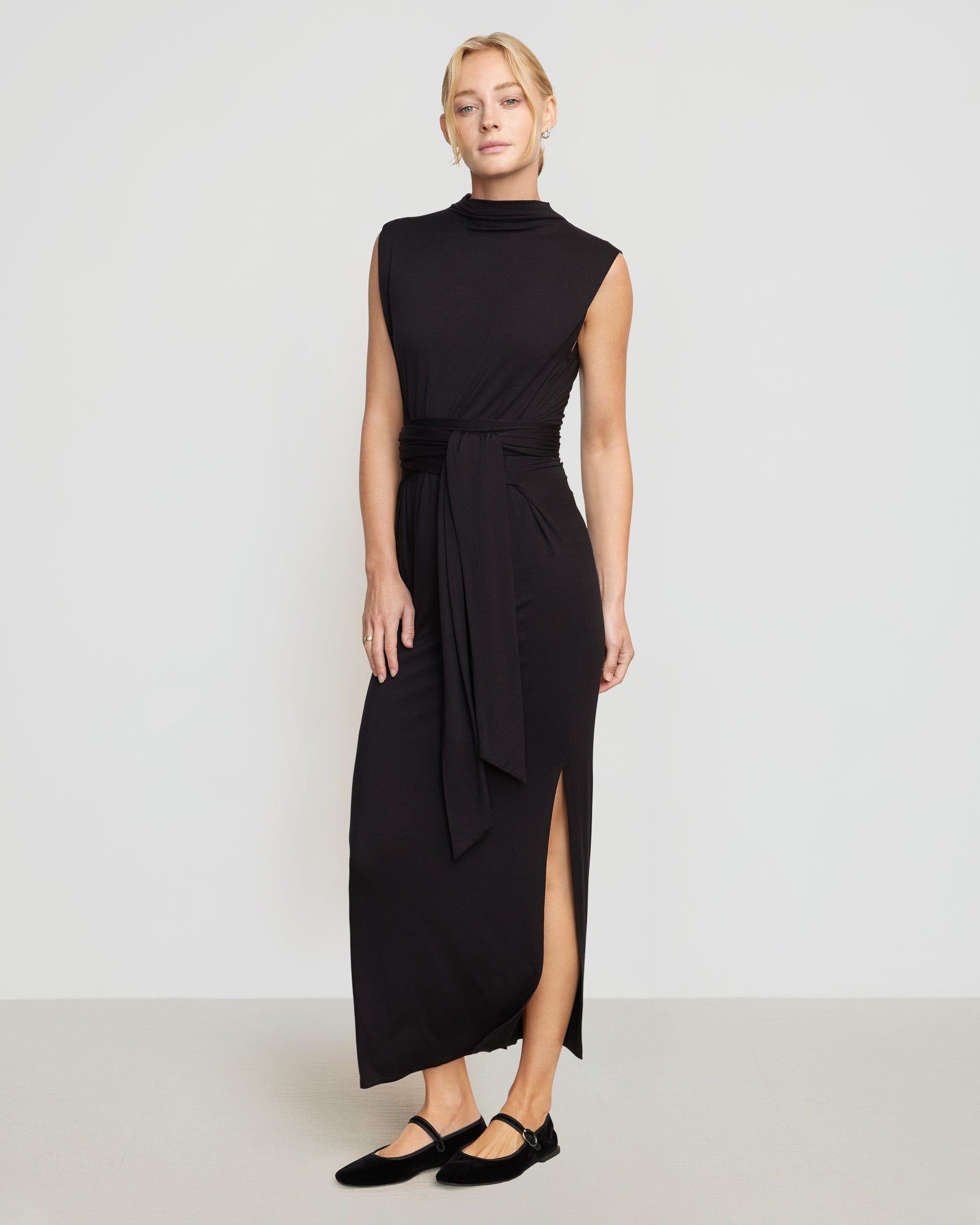 Eden Sleeveless Tie-Front Dress Product Image