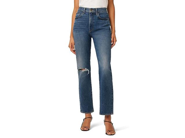 Joe's Jeans The Luna Slim Straight Ankle (Editor Destruct) Women's Jeans Product Image